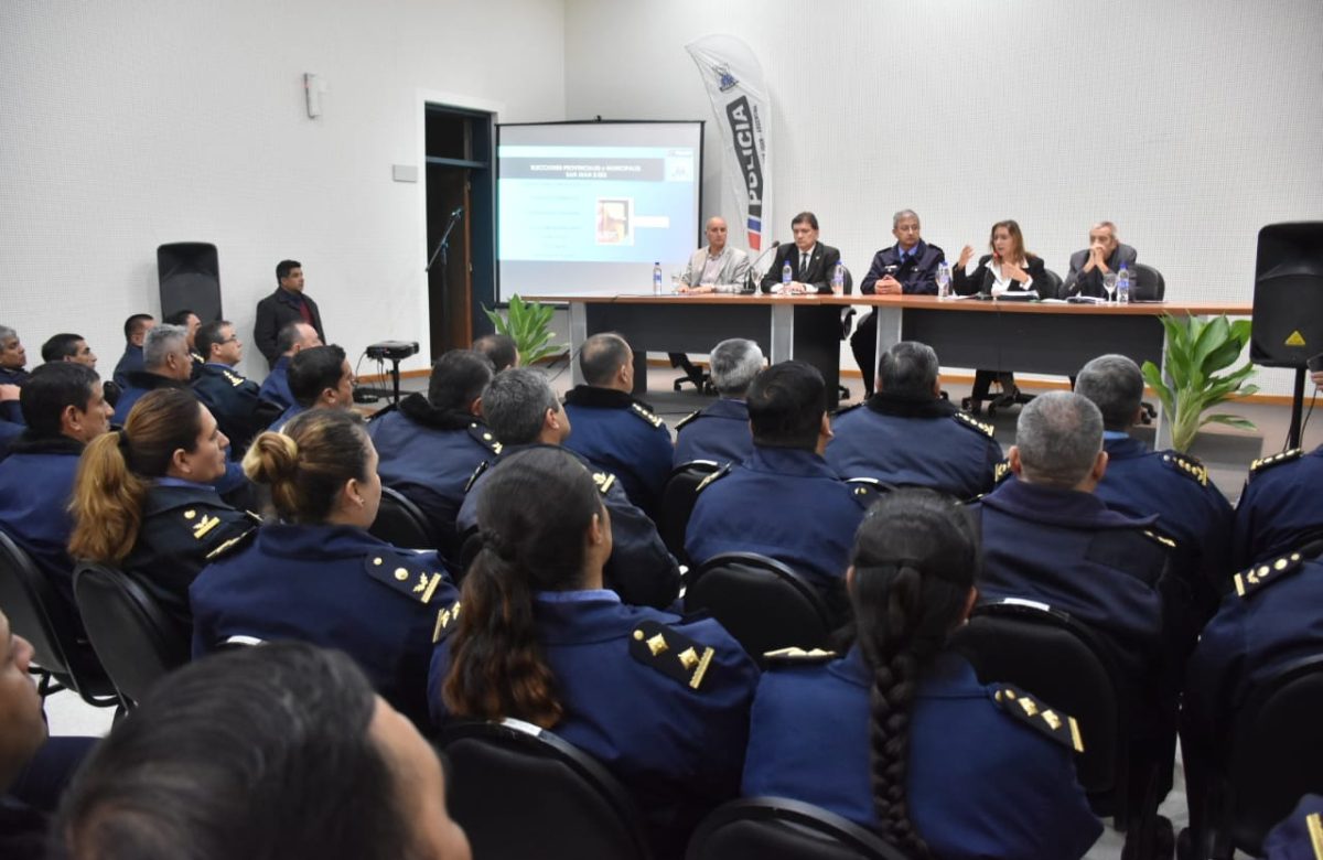 Tribunal Electoral y Policía