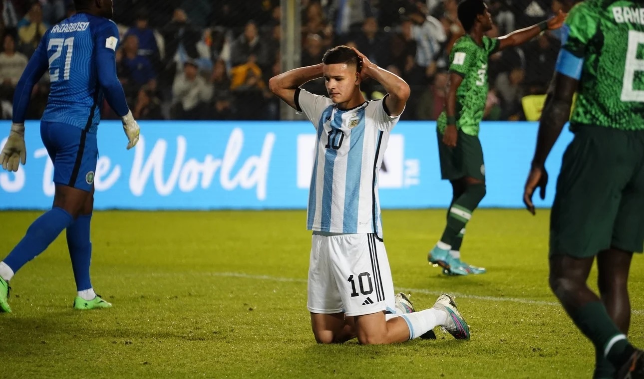 Argentina perdió 2-0 con Nigeria en San Juan y se despidió del Mundial Sub 20
