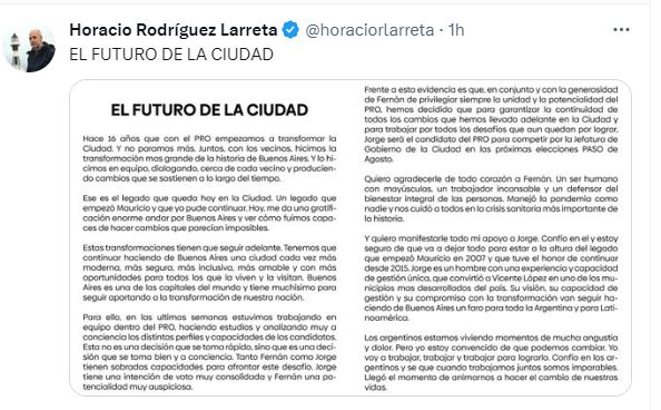 comunicado HRL