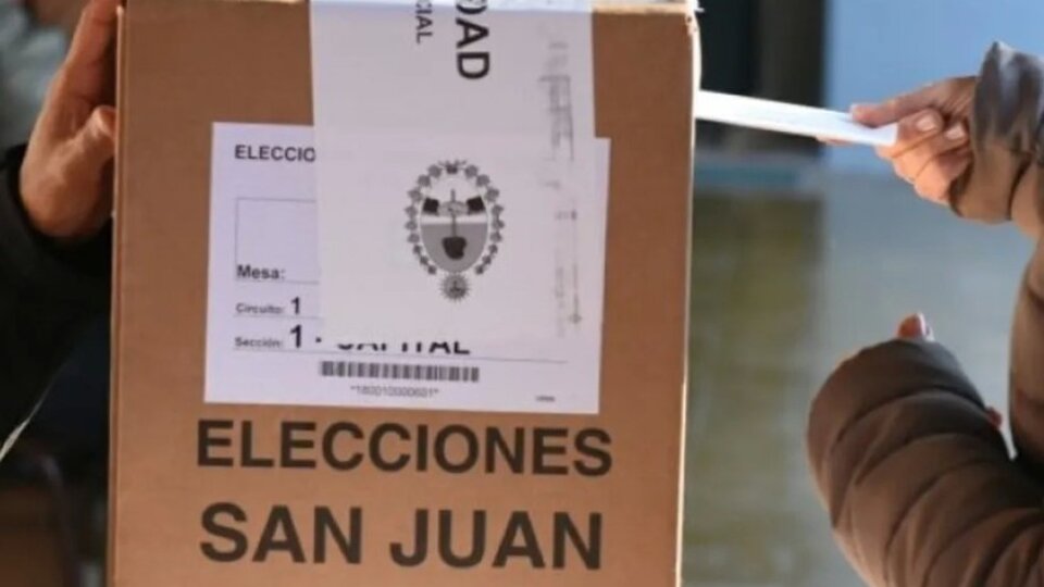 Elecciones en San Juan ya están habilitadas las mesas para votar