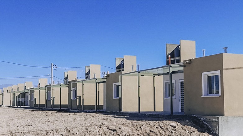 El barrio Virgen del Rocío, listo para recibir a las familias de Albardón