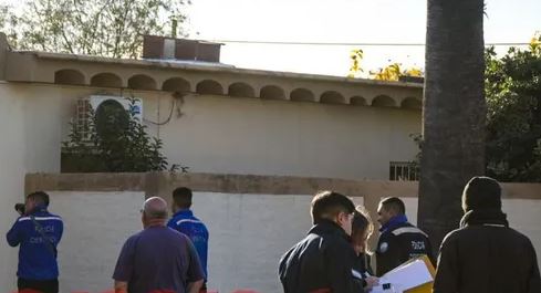 Parroquia Nuestra Señora del Rosario y San Agustín. en Valle Fértil, fue allanada