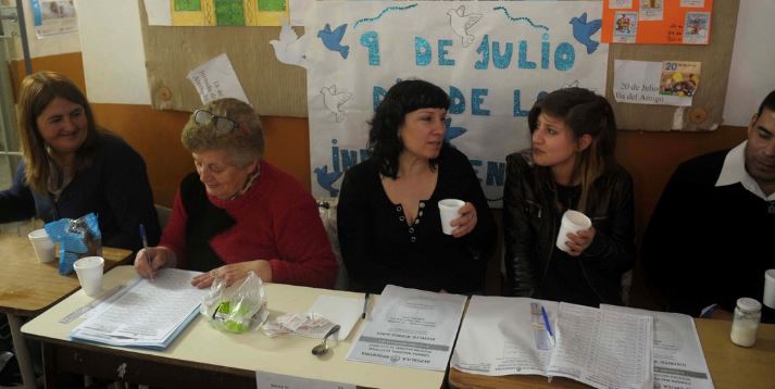 Elecciones , mesa