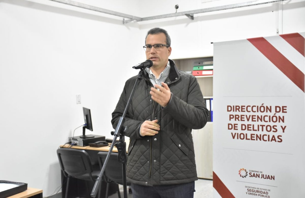 El secretario de Seguridad habilita la oficina de Prevención del delito
