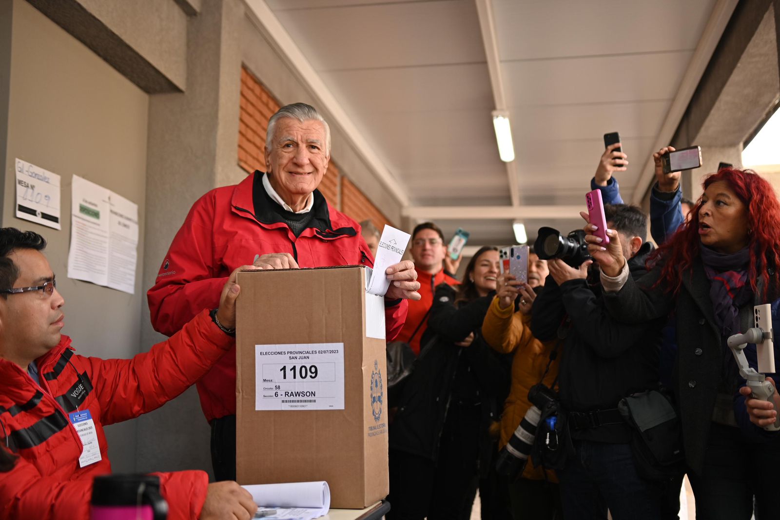 José Luis Gioja: «Pedimos que voten con conciencia»