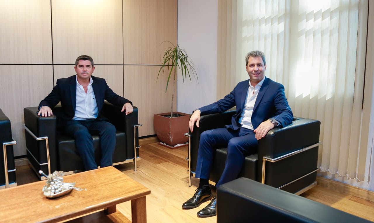 Sergio Uñac se reunió con Marcelo Orrego