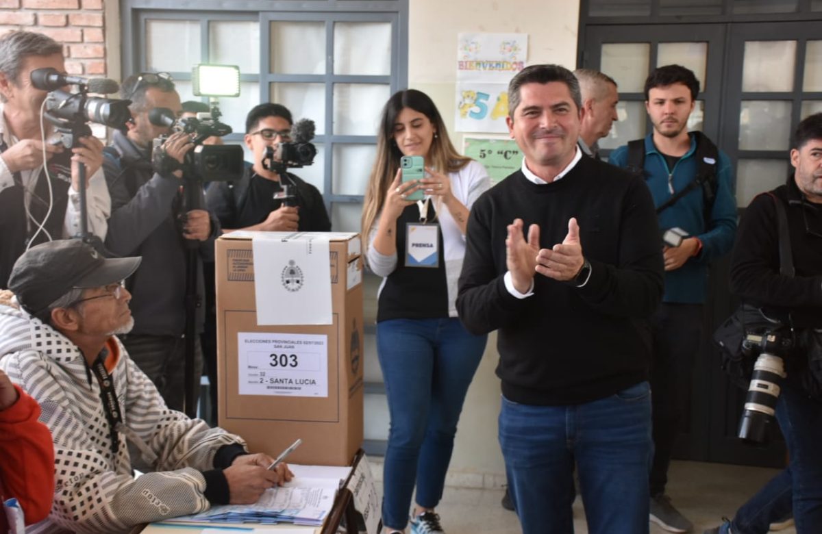 El gobernador Sergio Uñac llamó a Marcelo Orrego y reconoció la derrota