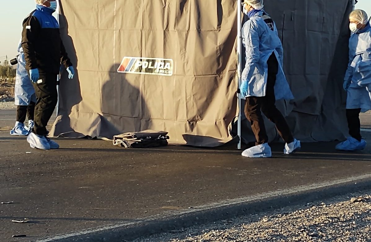 Siniestro en Ruta 40.