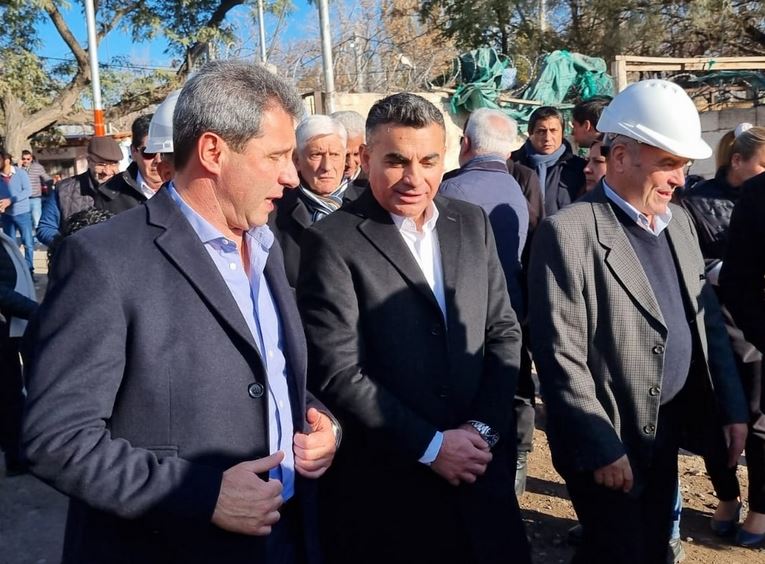 «Es una visita institucional, en lo político cada uno tomó su camino»