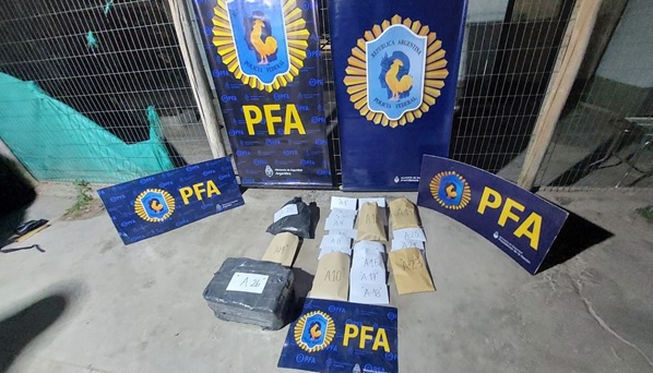 La Policía Federal incautó más de 30 kilos de marihuana