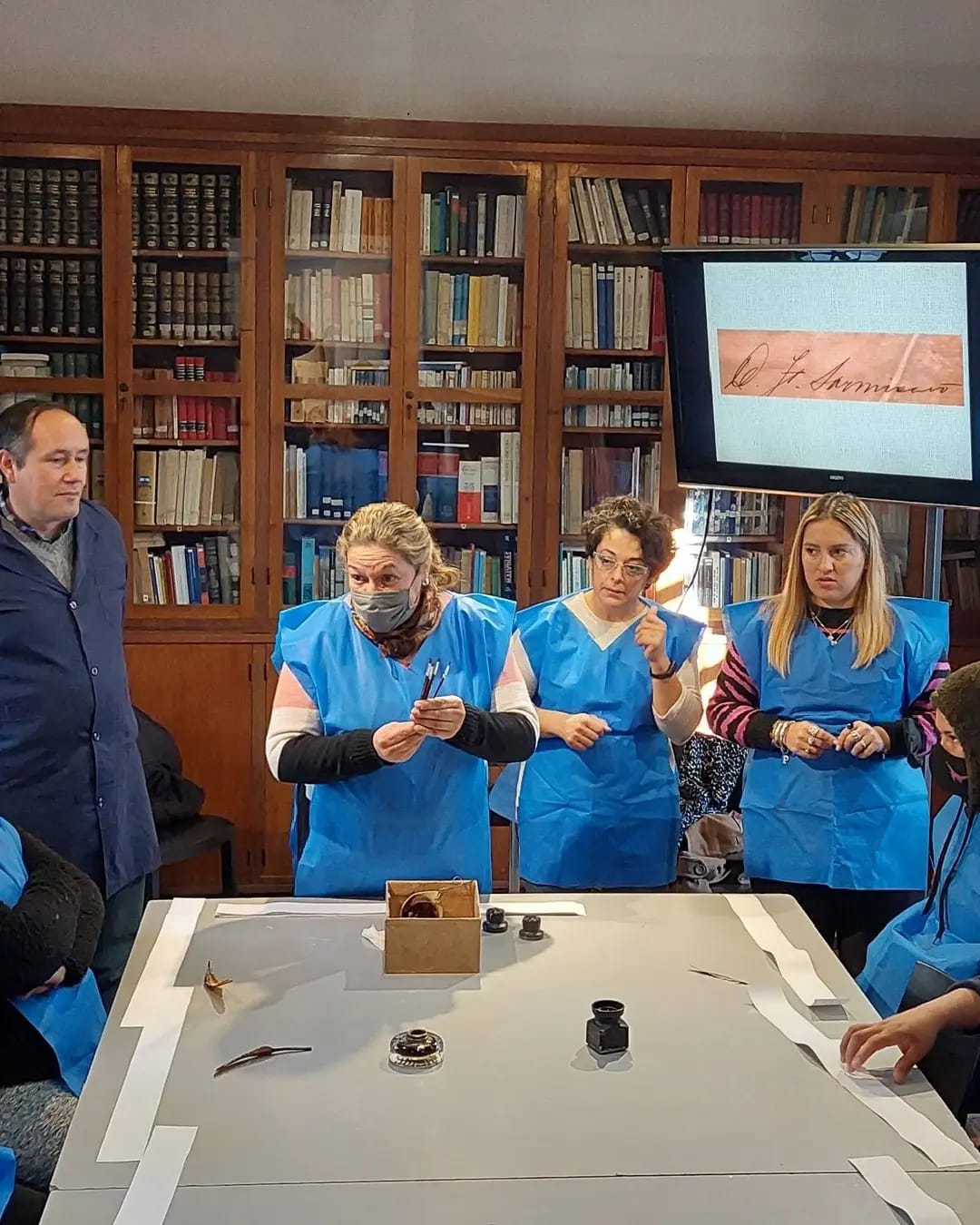 Hace más accesibles los archivos de la Casa Natal