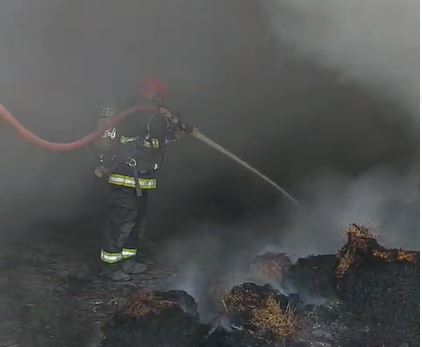 Dañino incendio en Jáchal mató gallinas y quemó herramientas de trabajo