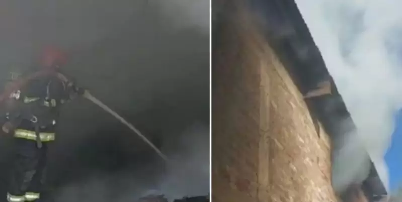 Jáchal: las brasas de un horno de pan, la causa del incendio que originó pérdidas millonarias