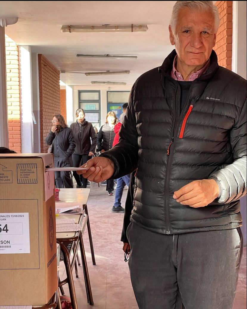 Juan Carlos Gioja: «Hay conciencia del ciudadano que tiene que venir a votar»