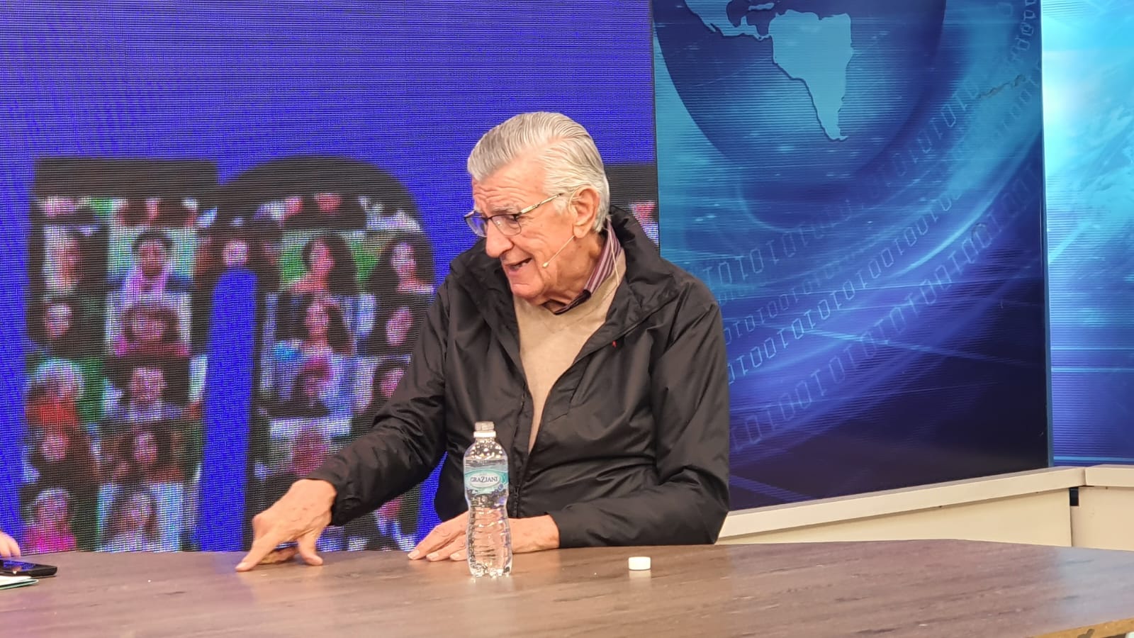 José Luis Gioja volvió a San Juan, tras la colocación de un nuevo marcapasos