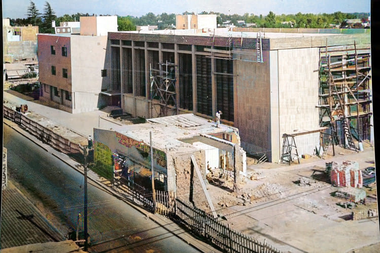 Construcción del Banco Nación