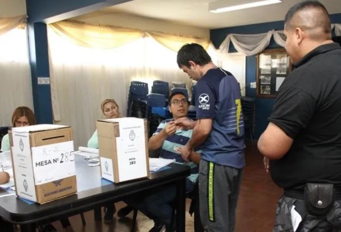 Preso votando Penal Chimbas 2019