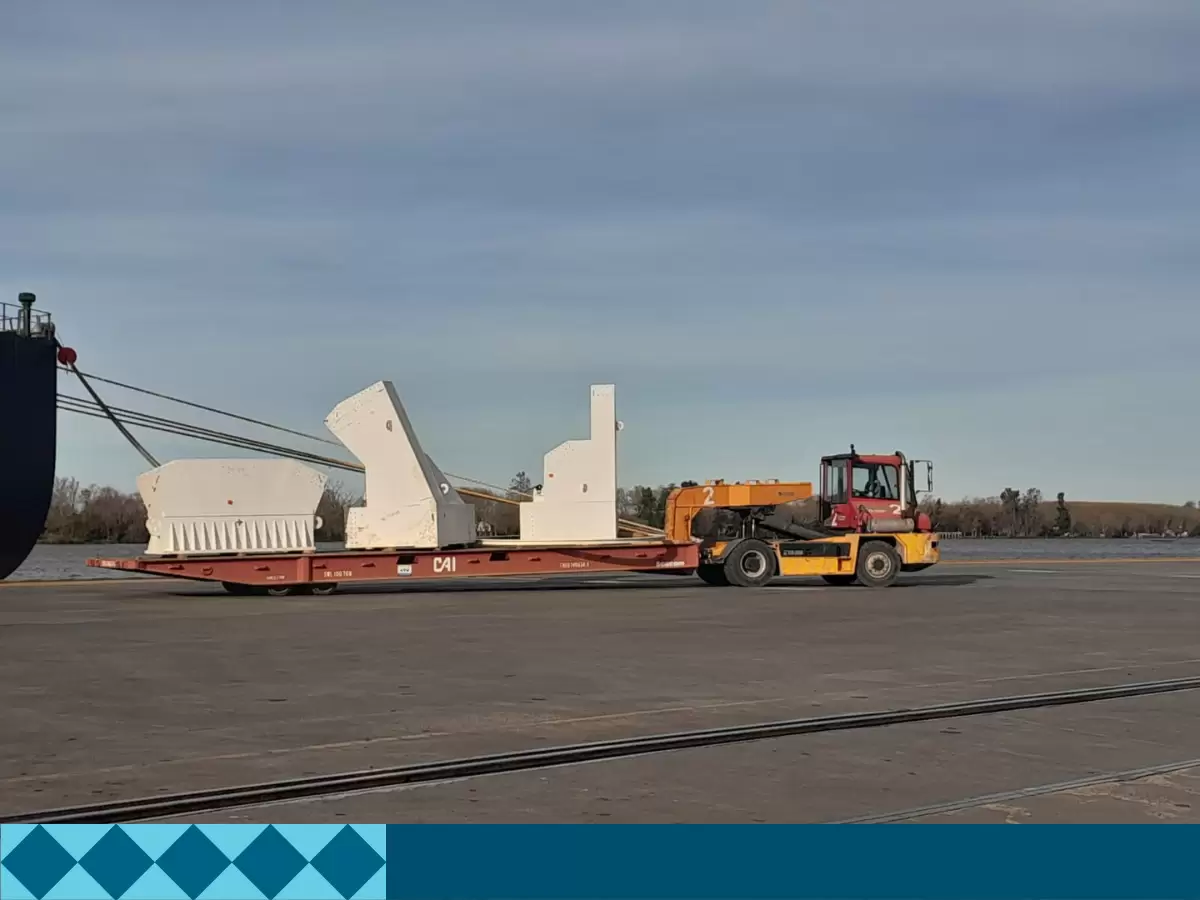 Radiotelescopio: llegaron las primeras partes y en un mes comienza la instalación