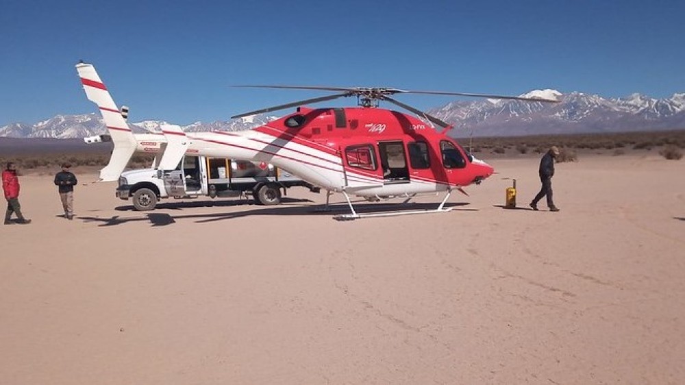Intenso operativo para encontrar el ullunero perdido hace una semana