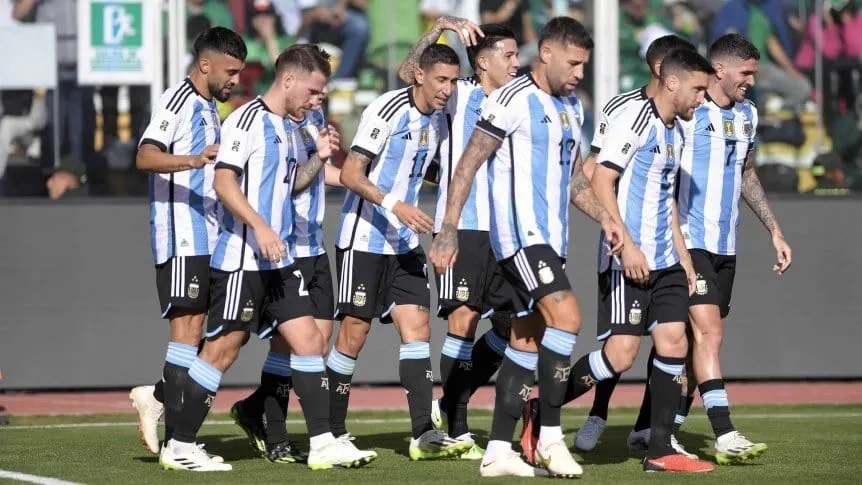 Sin Messi, Argentina derrotó a Bolivia en La Paz