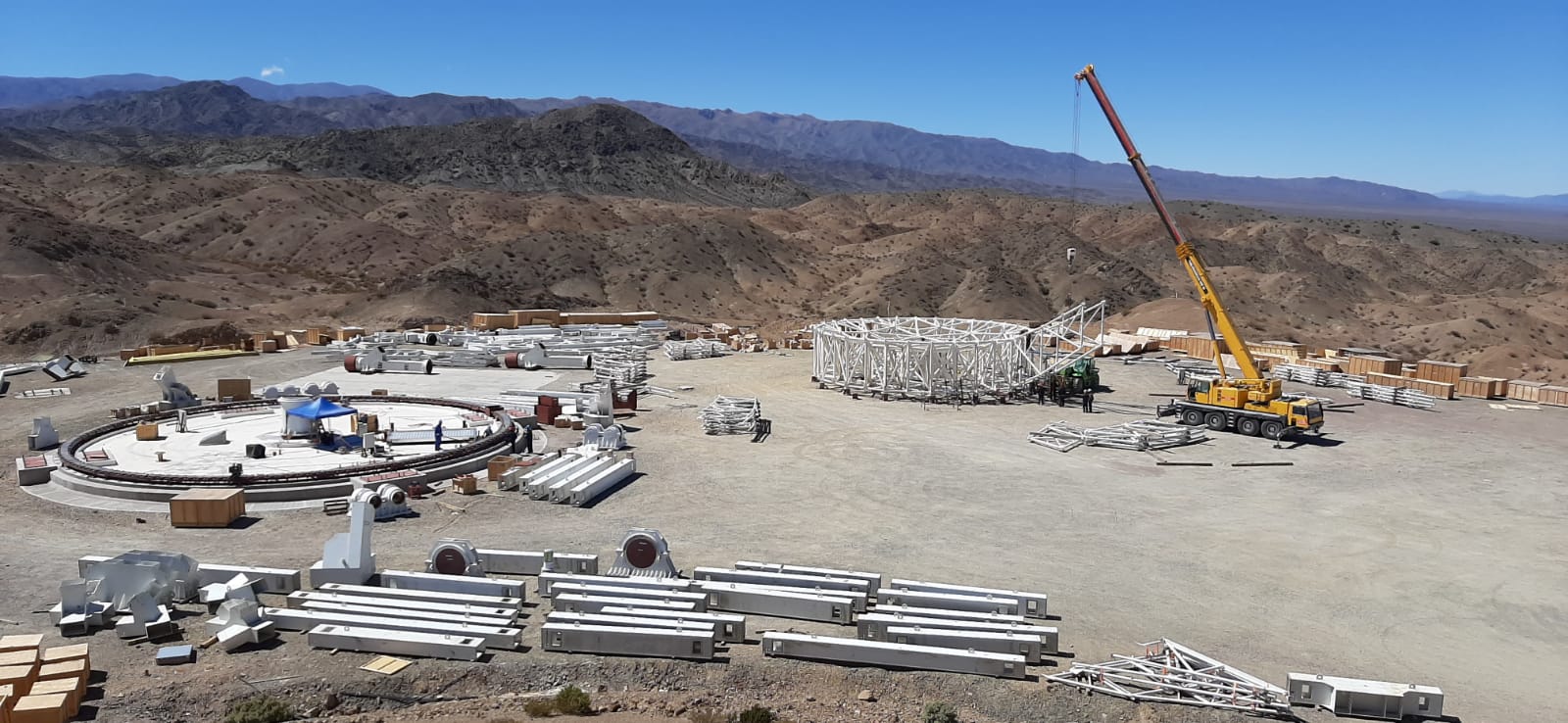 Avanza el proyecto del radiotelescopio en Calingasta