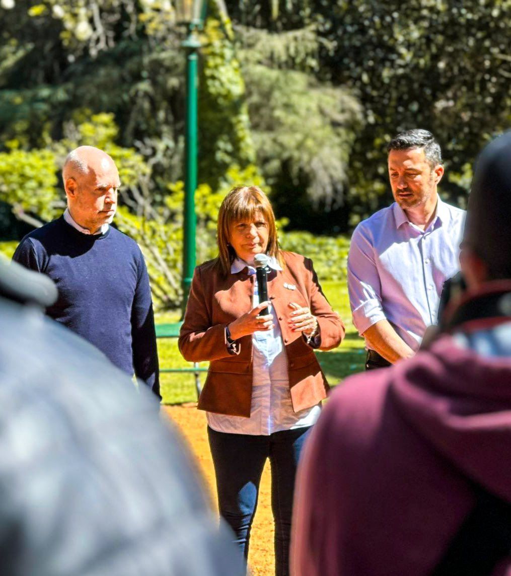 Rueda de prensa y acto con la militancia, la actividad de Bullrich en San Juan