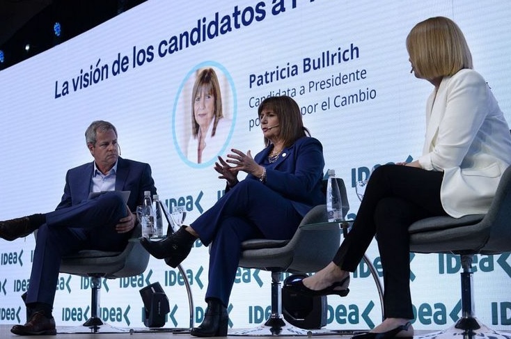 Bullrich prometió modificar las indemnizaciones y prohibir cepos y emisión