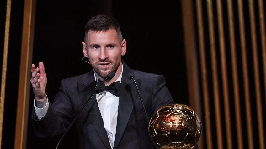 Lionel Messi ganó el Balón de Oro 2023 y es el mejor jugador del mundo por octava vez