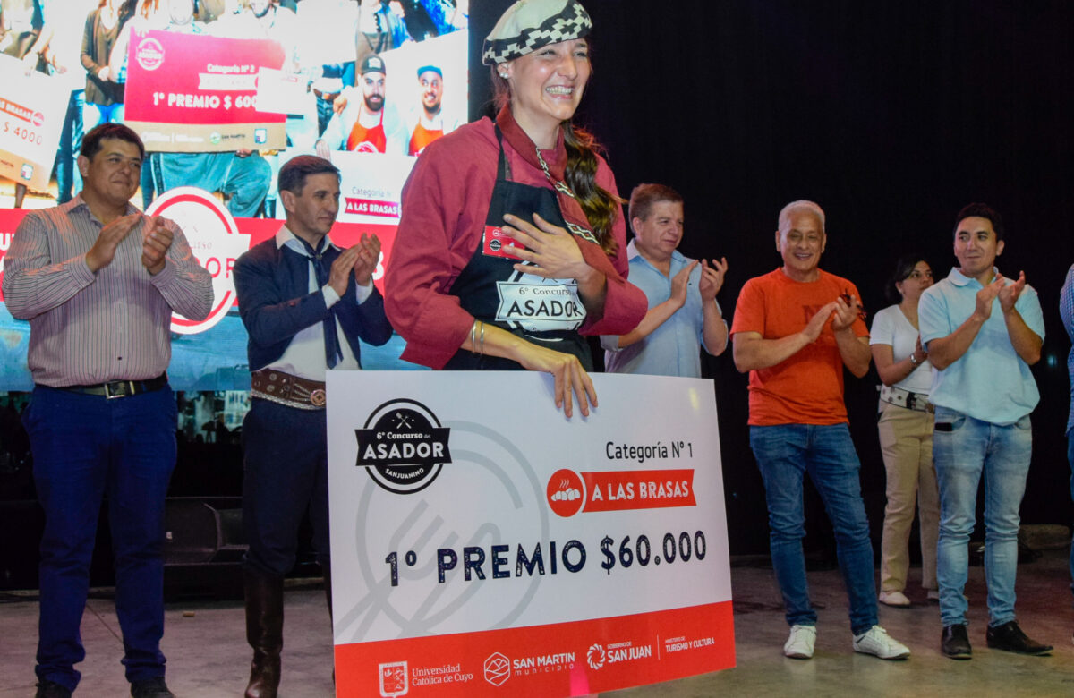 El Concurso del Asador Sanjuanino consagró por primera vez a una mujer