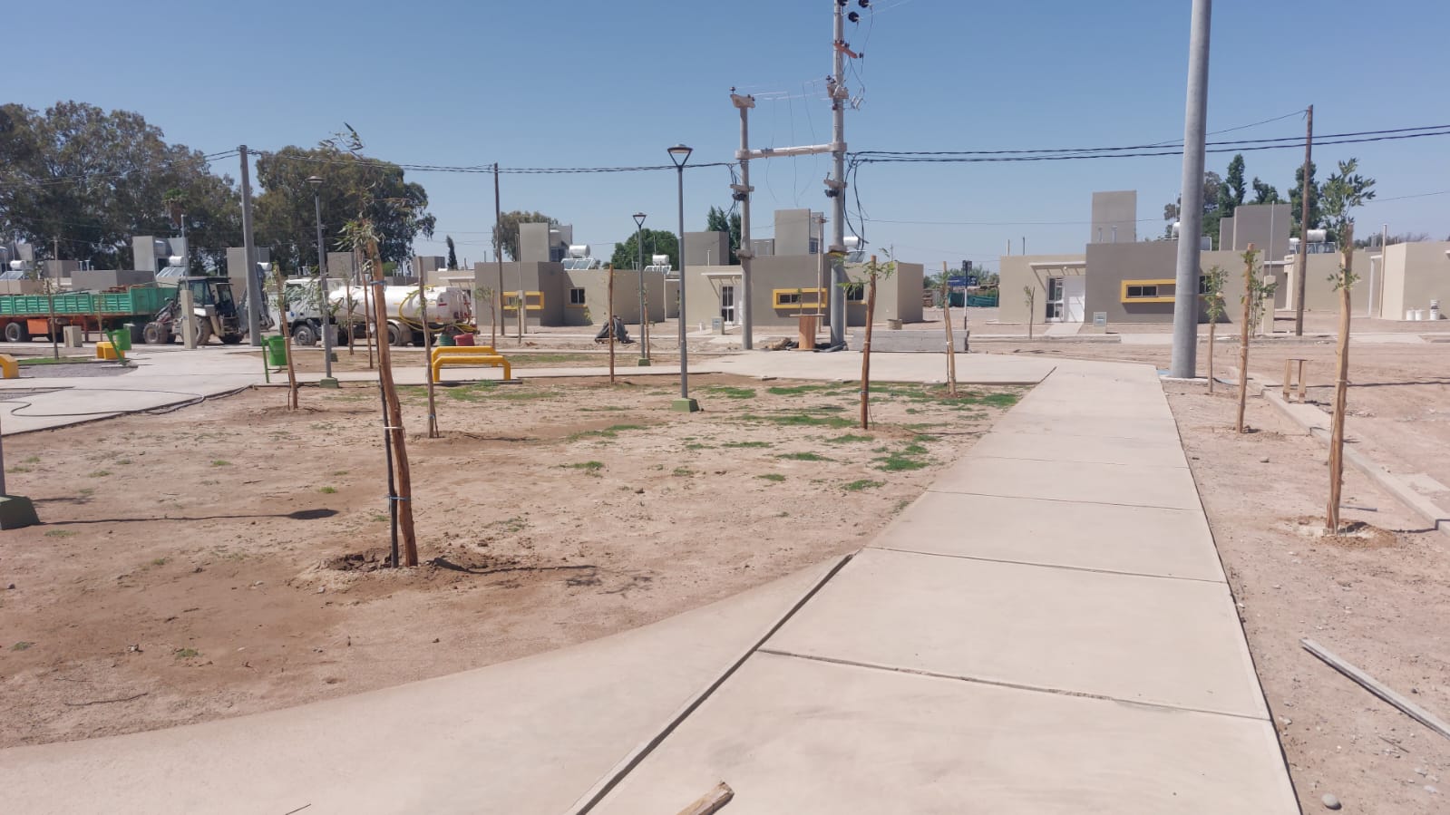 Mañana entregan un barrio de 52 viviendas para los taxistas sanjuaninos