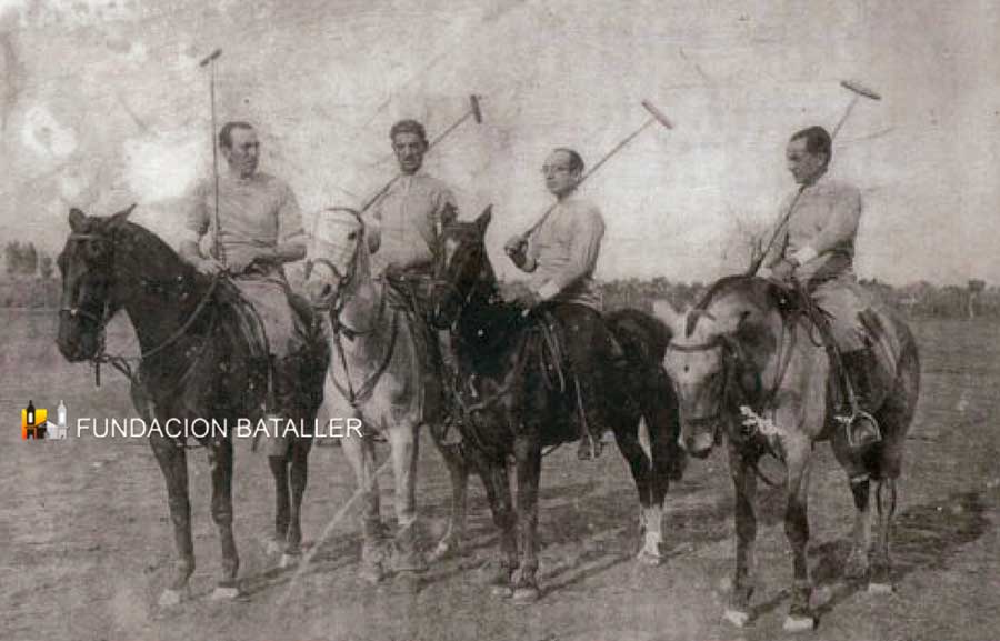 Equipo de polo en los años 30