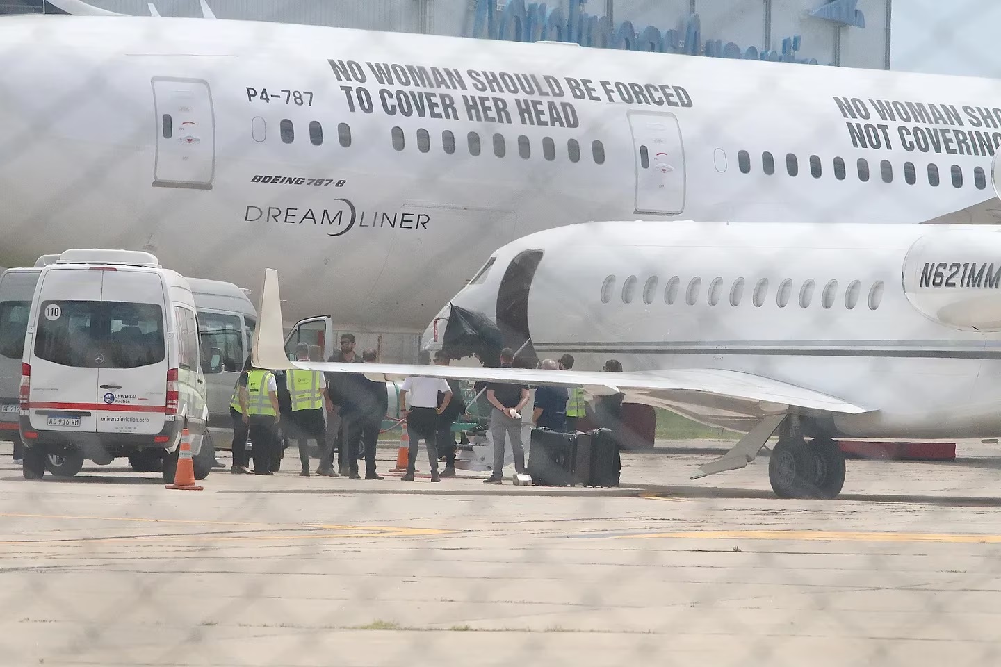 Taylor Swift llegó a la Argentina