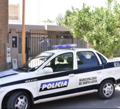 barrio Cooperativa Villa María, en Santa Lucía intento robo