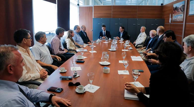 Primera reunión de la Cámara Minera con las nuevas autoridades provinciales del área