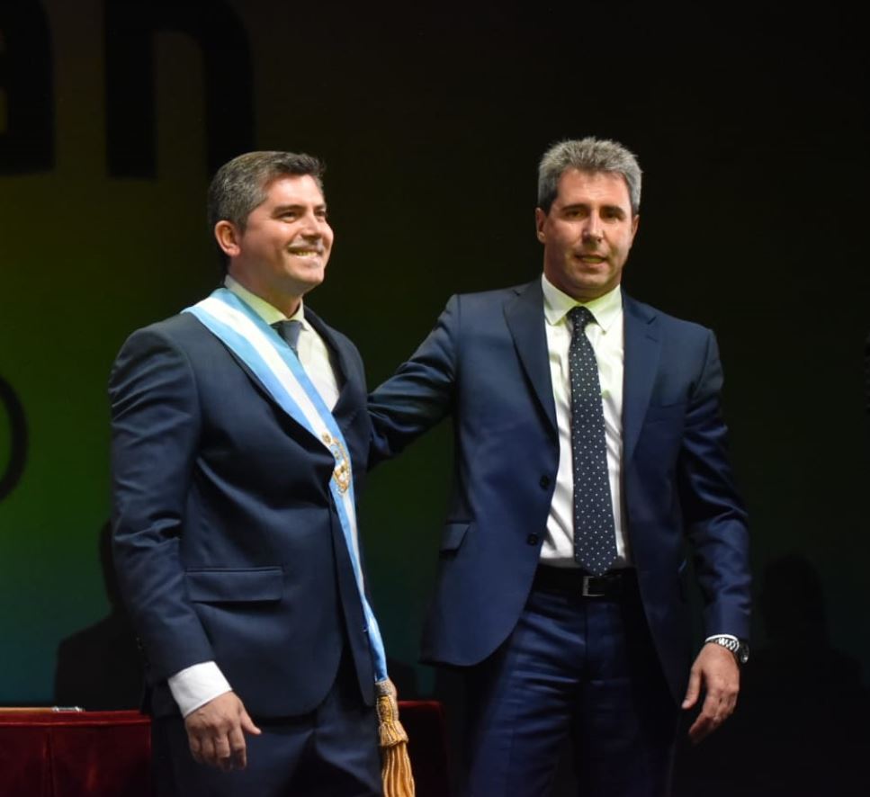 El primer cruce entre Orrego y Uñac por la situación heredada