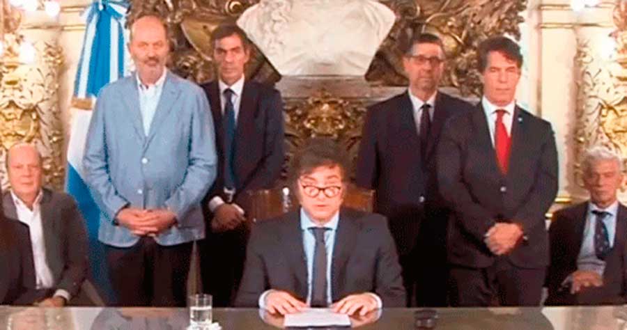El mandato del pueblo y la división de poderes