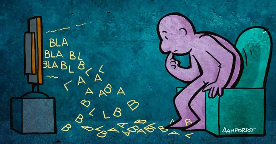 Una agenda sin contenidos