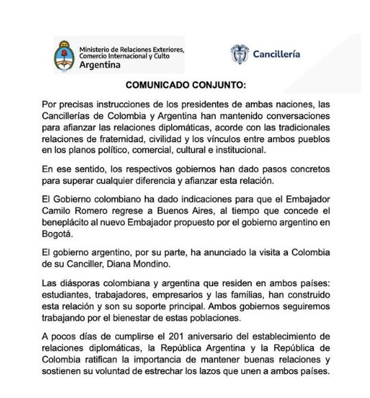 Comunicado