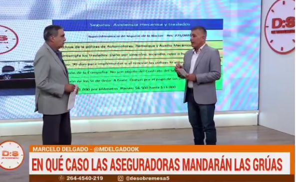 Las aseguradoras quitaron el servicio de grúa y asistencia mecánica