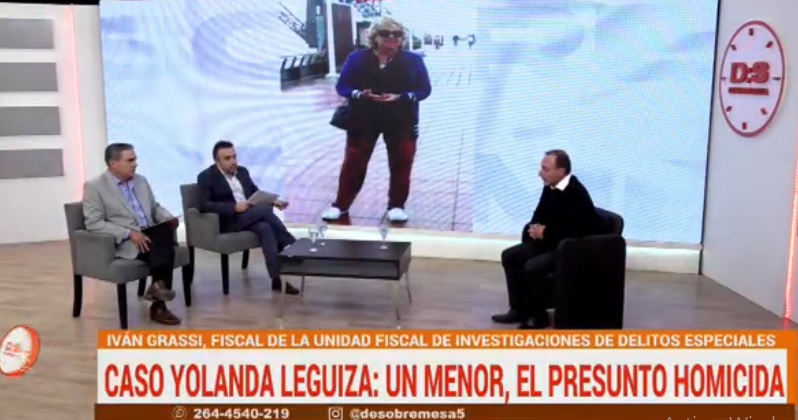 Grassi sobre el menor que habría matado a mazazos: “Parecía no estar en sus cabales”
