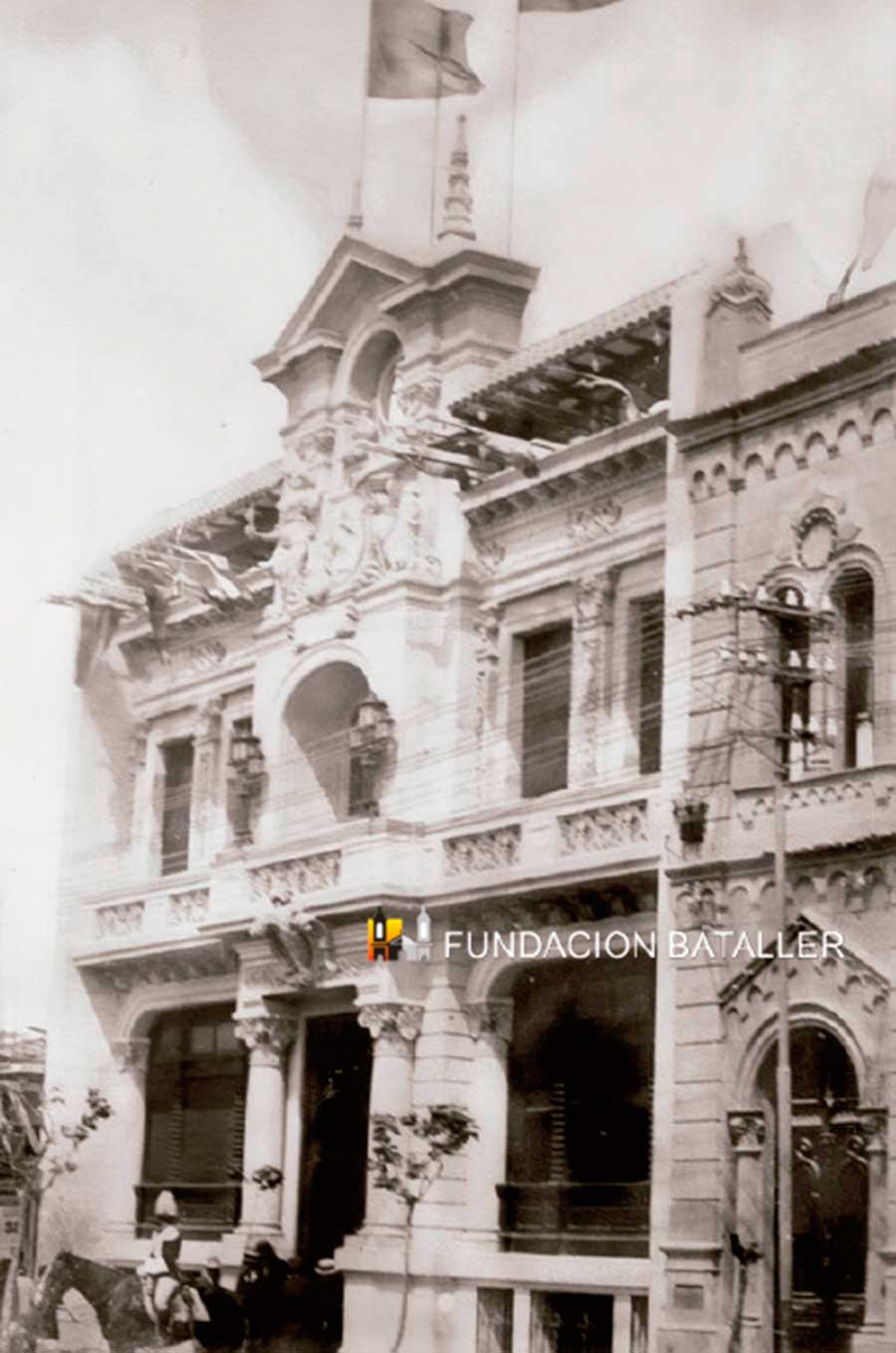 Un granadero en Casa España