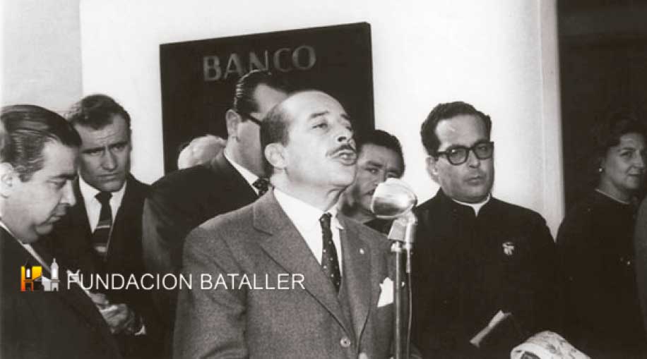 Cuando se inauguró el edificio del Banco San Juan