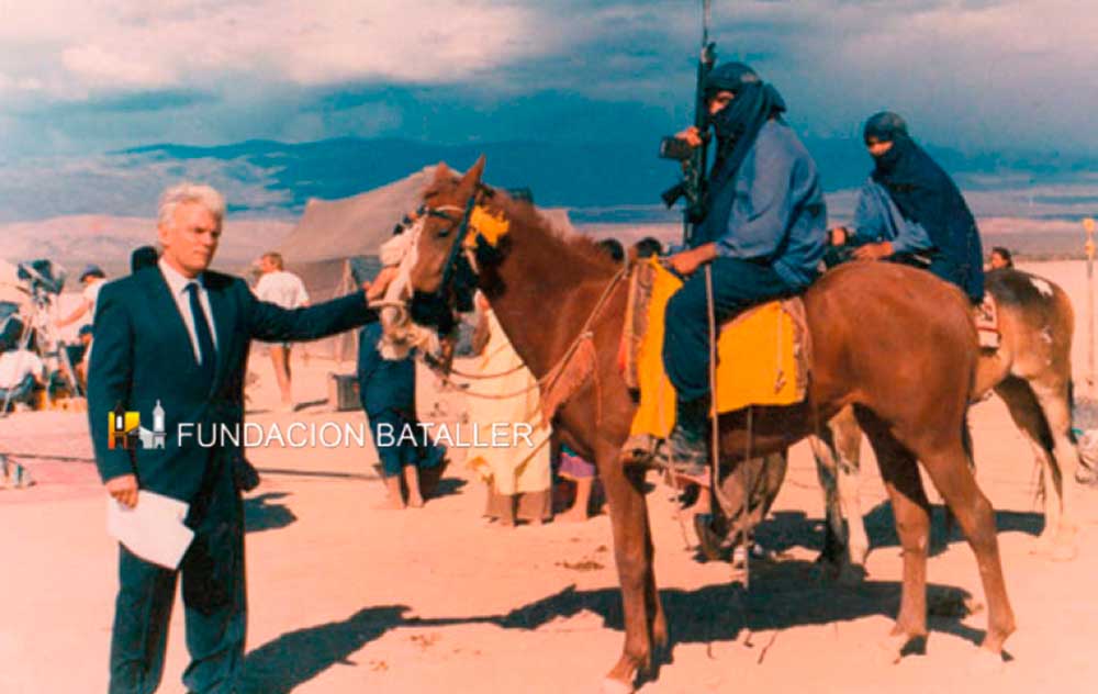 El Gringo y la filmación de Sheik