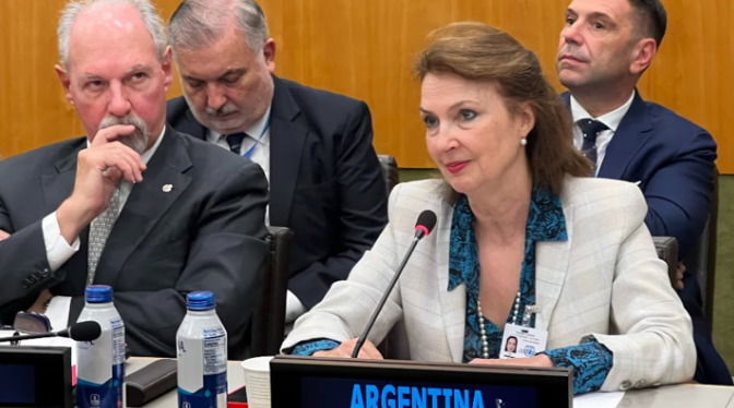 Mondino viajó a Washington para representar a la Argentina en la reunión de la OEA por Venezuela
