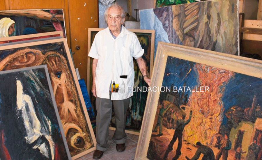 La muerte del centenario pintor