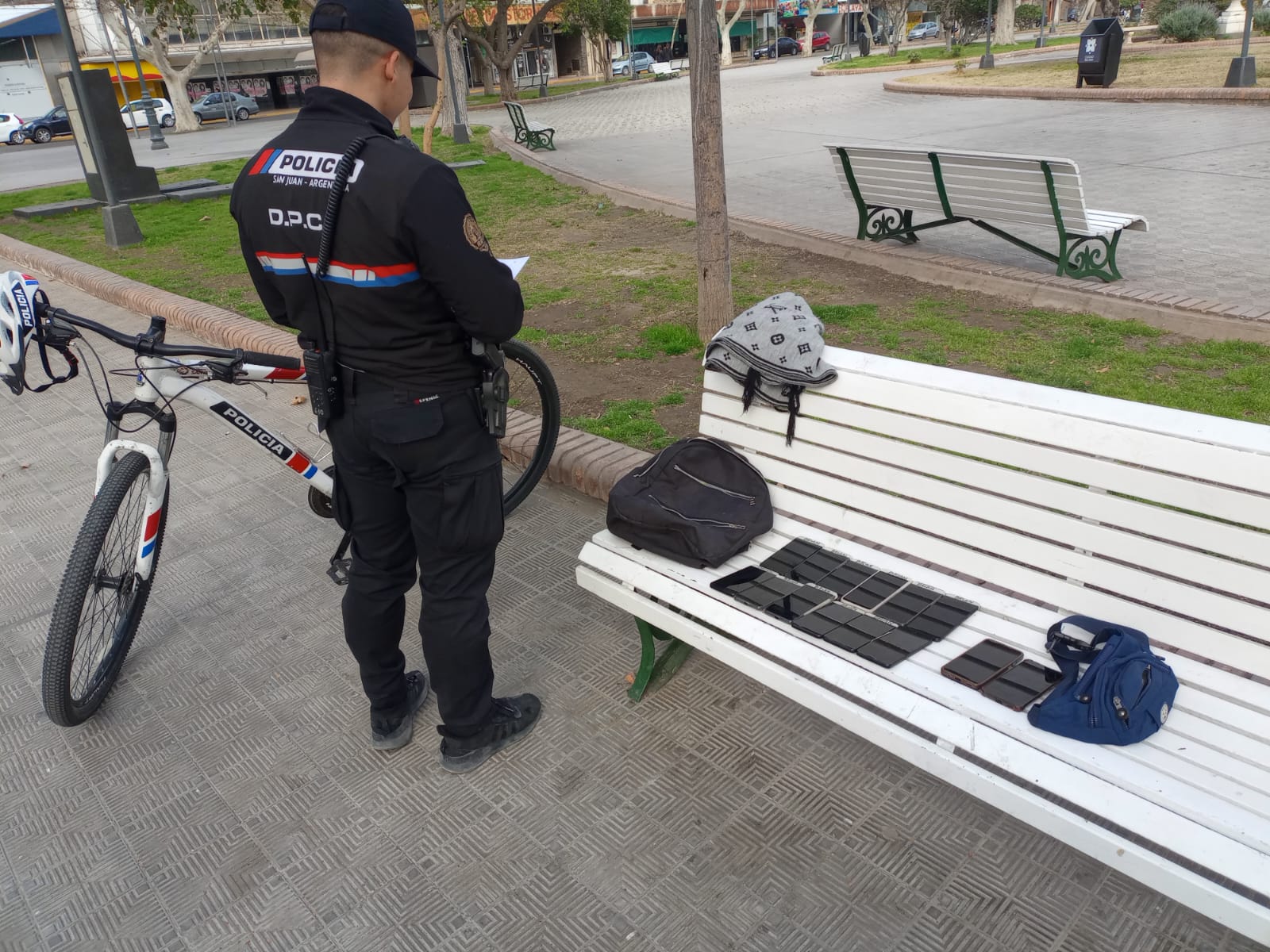 Detenidos con 14 celulares, presumen robados