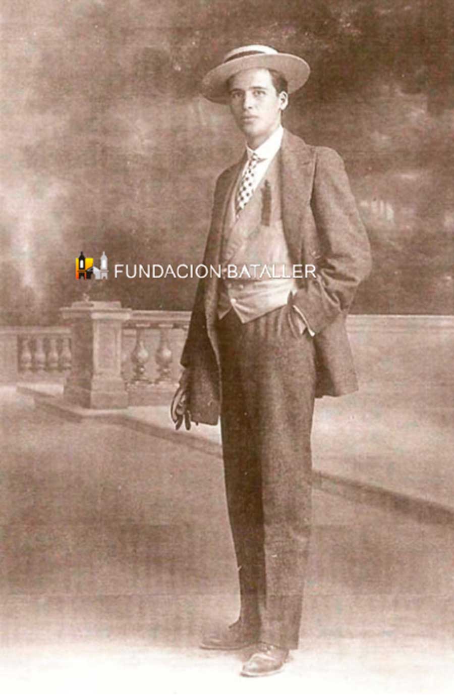 Una foto de estudio en 1910