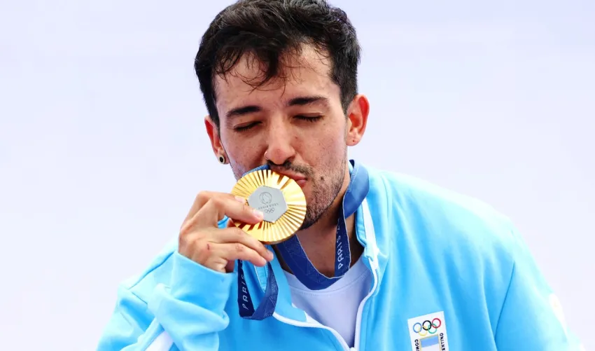Jorge Chica celebró el Oro en BMX Freestyle: «Un orgullo para los argentinos y el ciclismo de nuestro país»