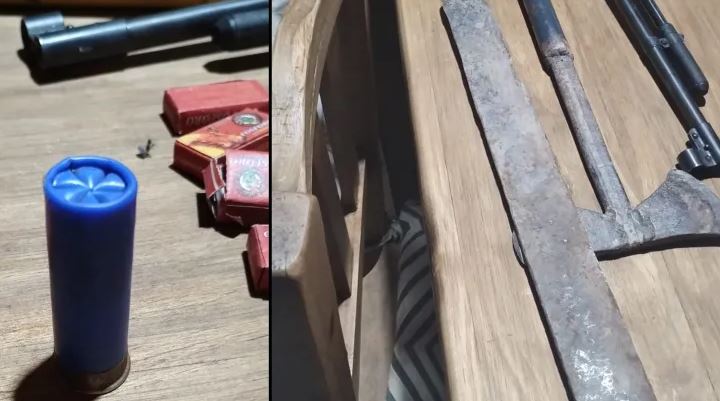 Disparó una tumbera para ahuyentar de la plaza a niños que jugaban