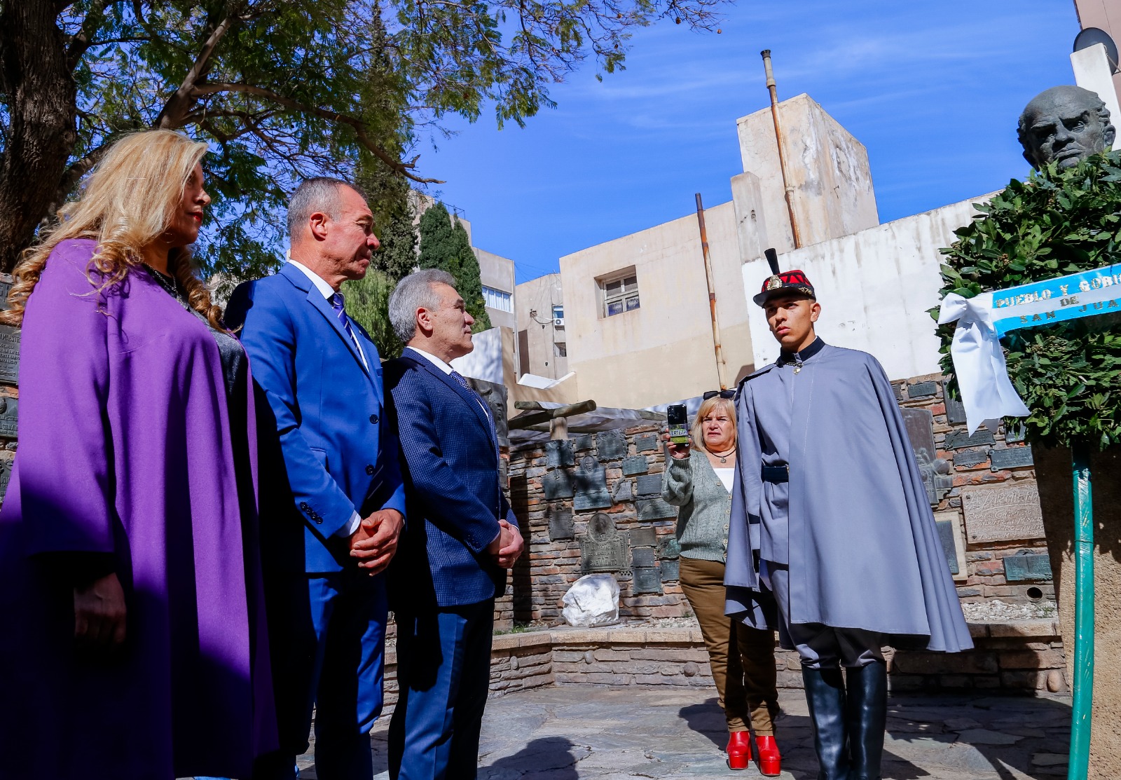 El Gobierno conmemoró el 136° aniversario del fallecimiento de Domingo F. Sarmiento